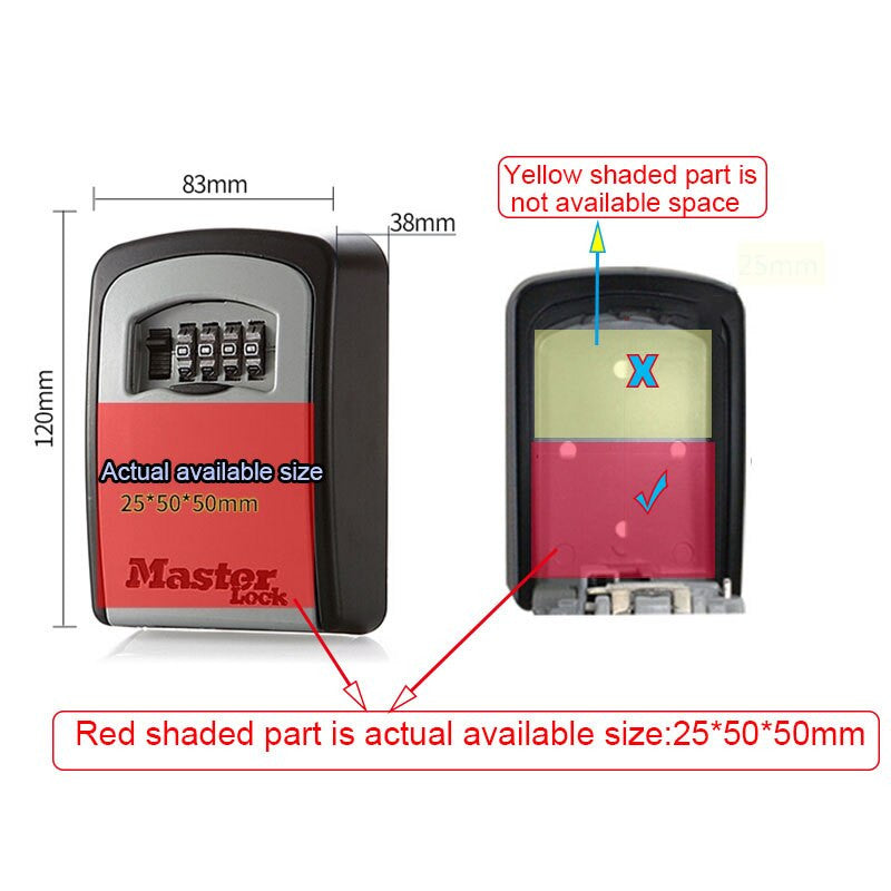 Master Lock Key Safe Box