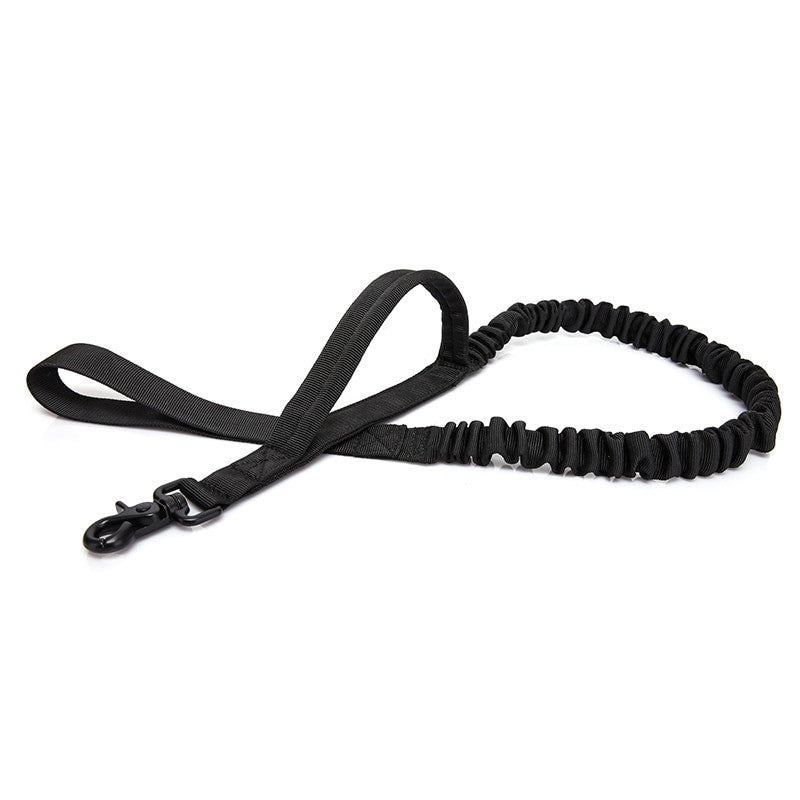 Metal Buckle Tactical Dog Harness & Lead